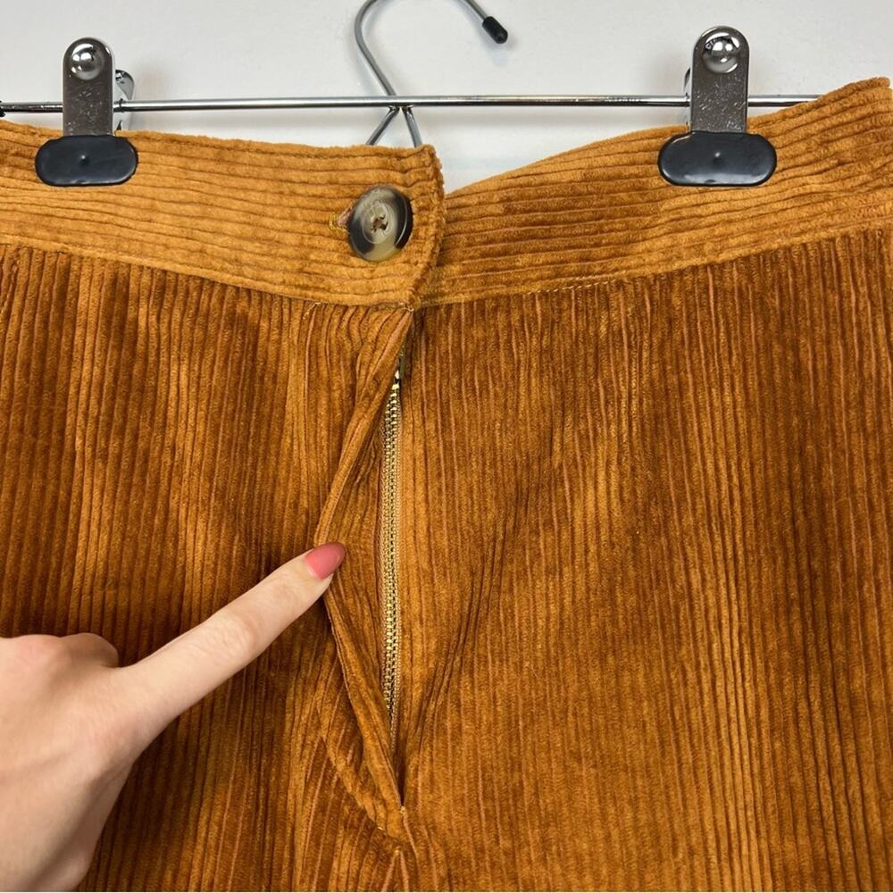 Ciao Lucia Orange Corduroy Pants - Picture 10 of 15